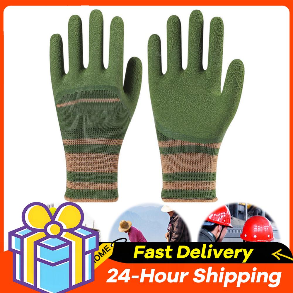 Gardening Glove Waterproof - 1-10 ペアガーデニンググローブ とげ防止ローズグローブ 防水作業用ガーデングローブ 剪定用ガーデングローブ 女性/男性用