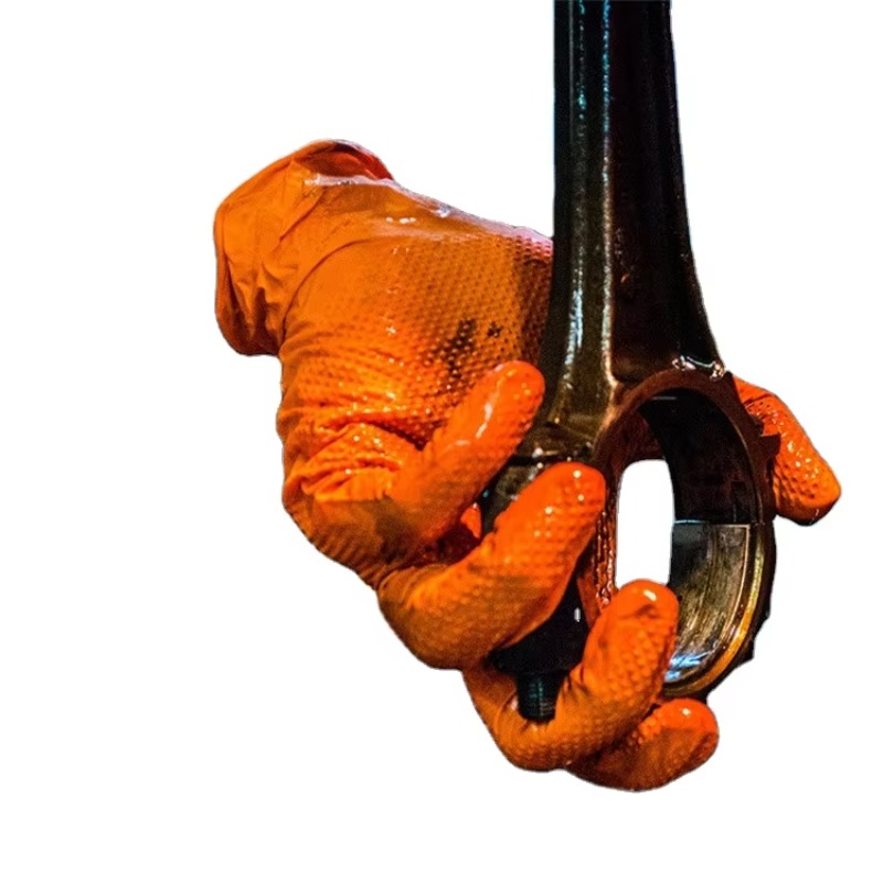 Nitrile Mechanic Glove - 1箱100枚入り メカニカルニトリルグローブ ブルー ブラック ピンク 一般用途