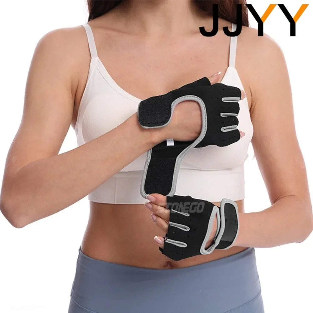 通気性のあるハーフフィンガーグローブ、滑り止めフィットネスジ - Workout Glove Gym のレビューと価格