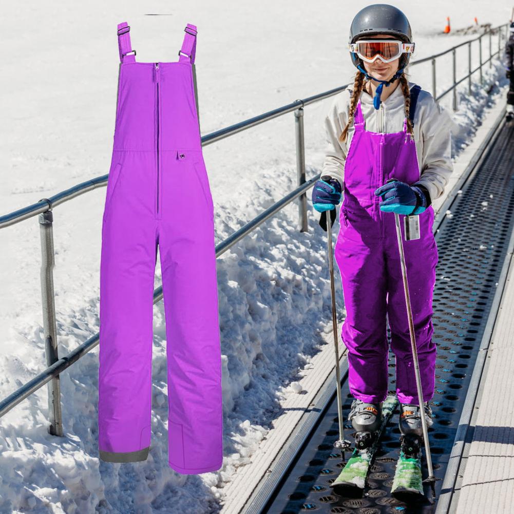 肥厚スノーパンツ冬防水防風ジャンプスーツ屋外ズボントレッキン - Ski Glove Waterproof のレビューと価格