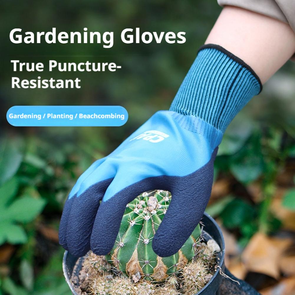 耐刃性・防水性のある園芸用手袋、ビーチでの作業、花の植え付け - Gardening Glove Waterproof のレビューと価格