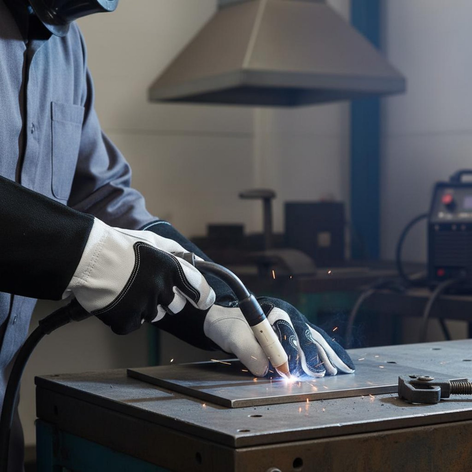 TIG 金属加工用手袋 柔軟な指の形状設計 耐熱革手袋 安全 - Heat Resistant Glove のレビューと価格