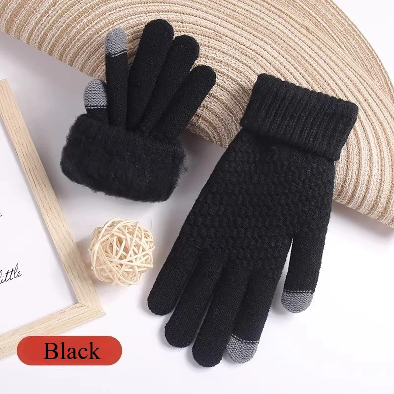 2026年冬新作 プラッシュ裏地付きサーマルグローブ タッチ - Wool Glove Lined のレビューと価格