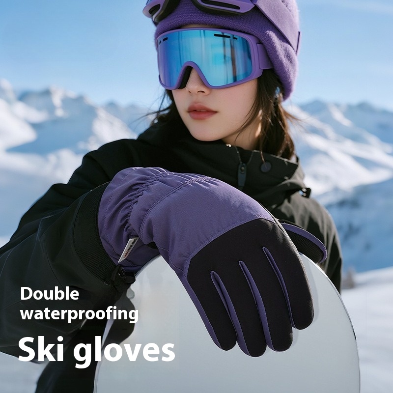 新しい冬用サーマルグローブ スキー サイクリング 防風 防水 - Winter Glove Insulated のレビューと価格
