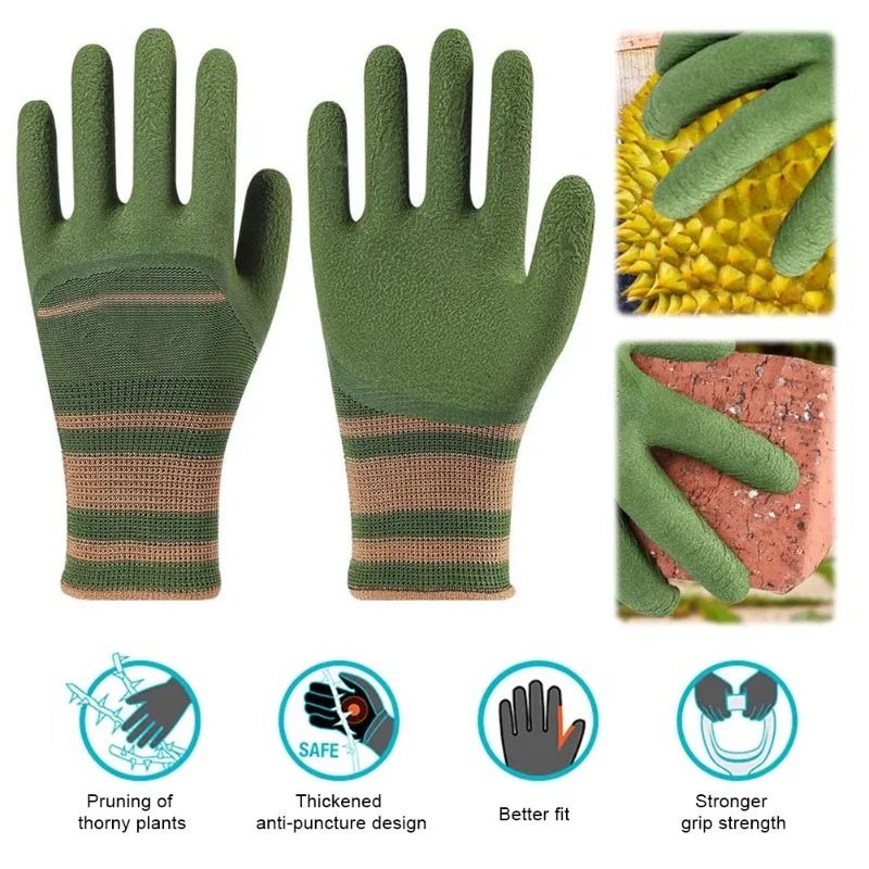 多用途ガーデニンググローブ、棘防止、防水、耐切創性、滑り止め - Gardening Glove Waterproof のレビューと価格