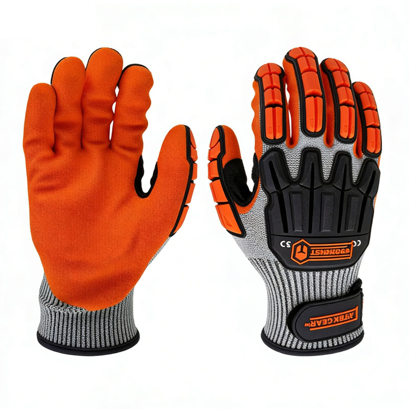 NMSafety 防振耐切創作業用手袋 ニトリル耐油性、グリ - Nitrile Mechanic Glove のレビューと価格
