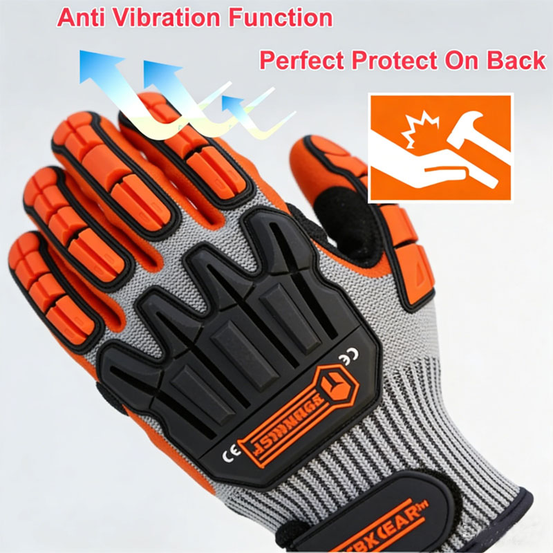 NMSafety 防振耐切創作業用手袋 ニトリル耐油性、グリ - Nitrile Mechanic Glove のレビューと価格