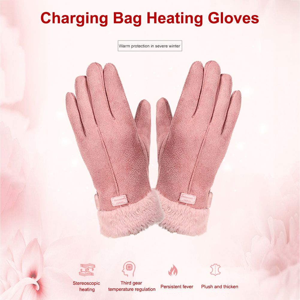 USB 電熱手袋屋外サーマルグローブハンドウォーマー冬スキー - Ski Glove Waterproof のレビューと価格