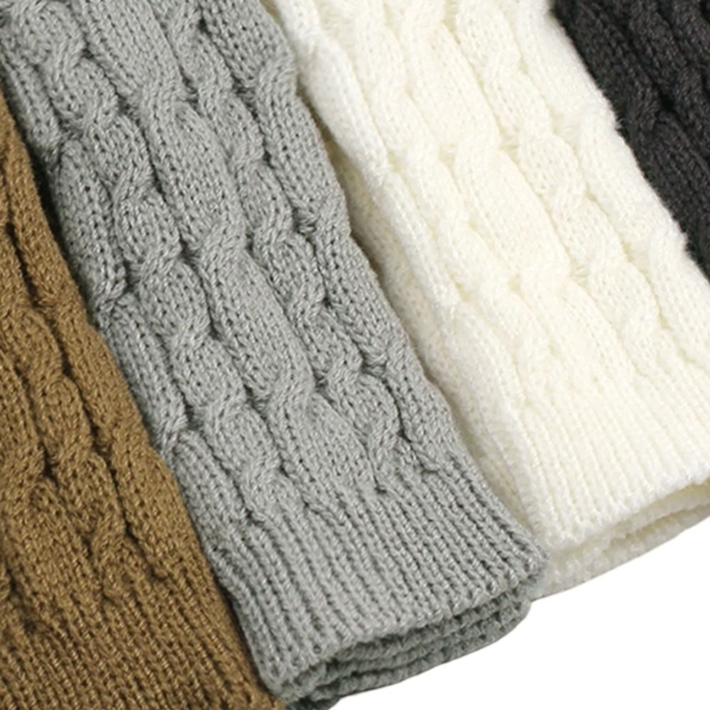 指なしアームスリーブグローブ ニットツイスト装飾パターン ア - Fingerless Glove Knit のレビューと価格