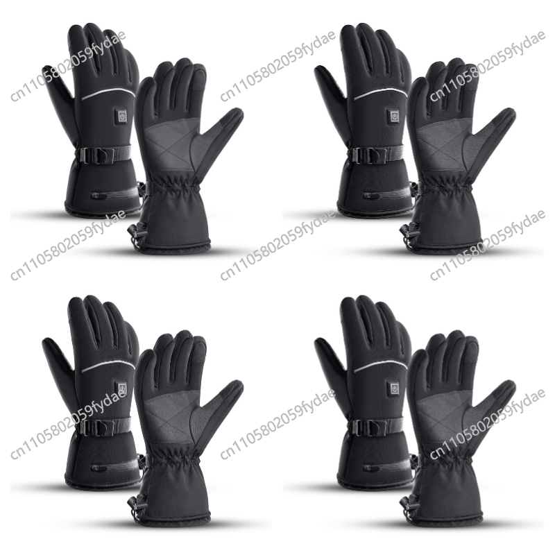 プレミアム断熱レザー製スキーグローブ 防水・防風 スノーボー - Winter Glove Insulated のレビューと価格