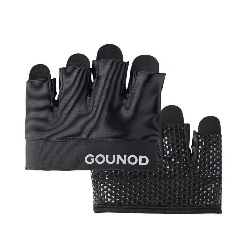 ハーフフィンガーサイクリンググローブ 滑り止め 通気性 4本 - Workout Glove Gym のレビューと価格
