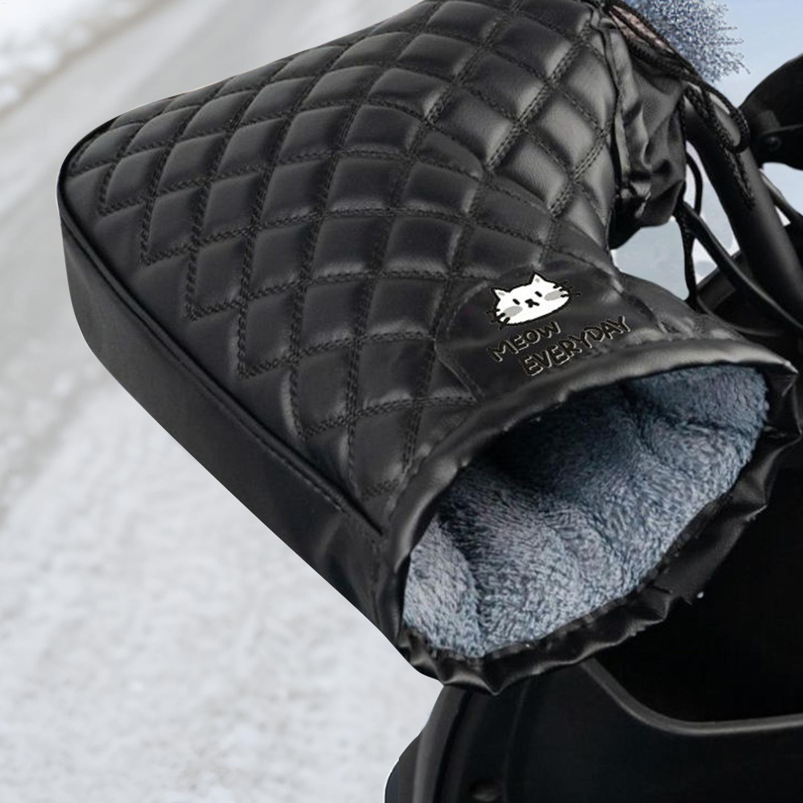 冬のオートバイバイクハンドルバーミット防水ハンドマフ保温防風 - Gardening Glove Waterproof のレビューと価格